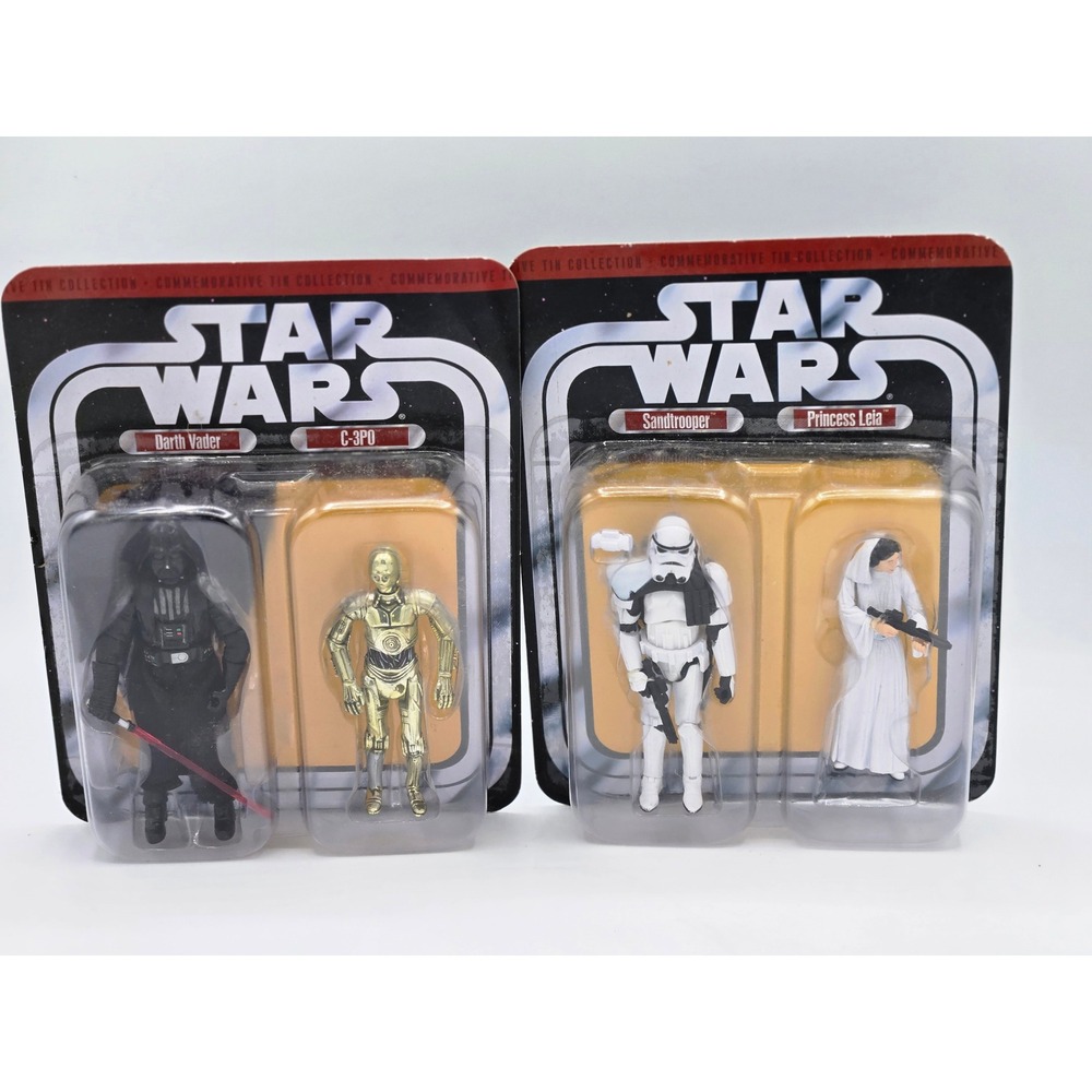 Star Wars Commemorative‎ Tin Collection Darth Vader C-3PO Leia
